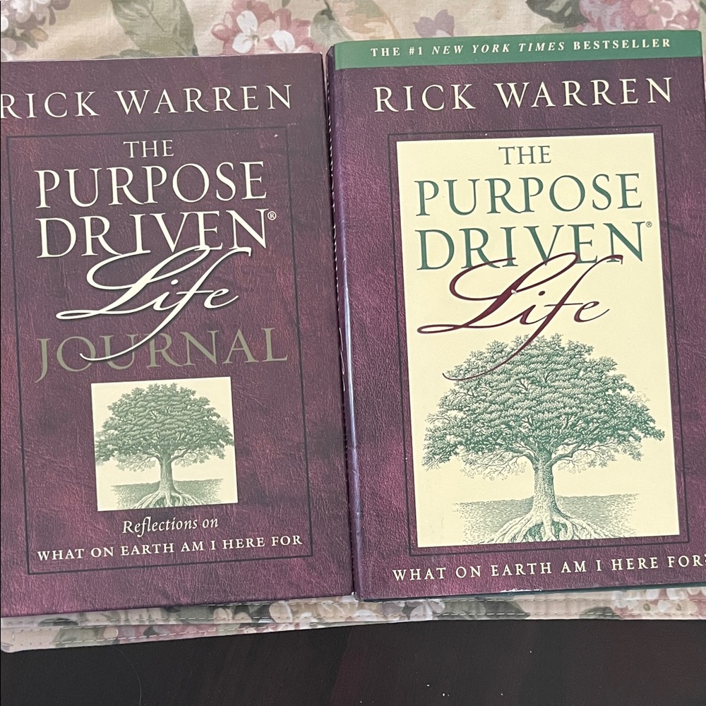 The Purpose Driven Life Book and Journal Set new
